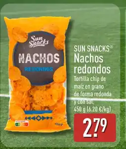 ALDI SUN SNACKS Nachos redondos oferta