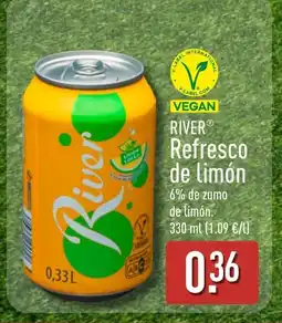 ALDI RIVER Refresco de limón 6% de zumo oferta