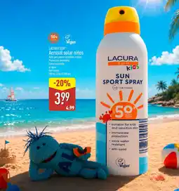 ALDI LACURA SUN Aerosol solar niños oferta