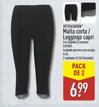 UP2FASHION Malla corta / Leggings capri