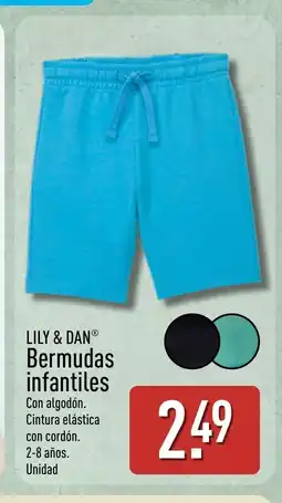 ALDI LILY & DAN Bermudas infantiles oferta