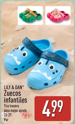 ALDI LILY & DAN Zuecos infantiles oferta