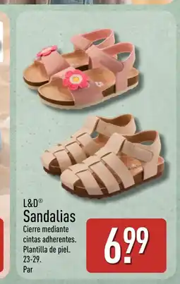 ALDI L&D Sandalias oferta