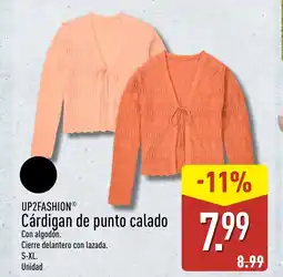 ALDI UP2FASHION Cárdigan de punto calado oferta