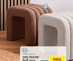 ALDI HOME CREATION Puff arco oferta