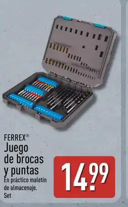 ALDI FERREX Juego de brocas y puntas oferta