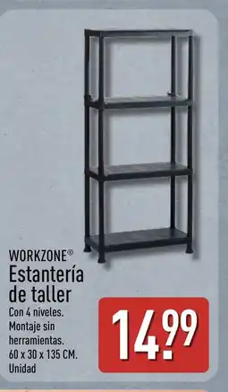 ALDI WORKZONE Estantería de taller oferta