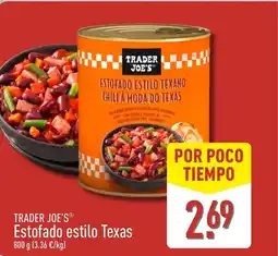 ALDI TRADER JOE'S Estofado estilo Texas oferta