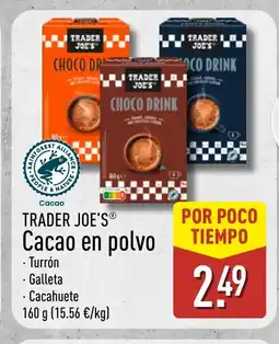 ALDI TRADER JOE'S Cacao en polvo oferta