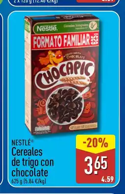 ALDI NESTLÉ Cereales de trigo con chocolate oferta