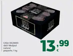 HiperDino CASA RICARDO dátil Medjoul natural pequeño oferta