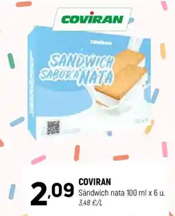 Coviran COVIRAN Sándwich nata oferta