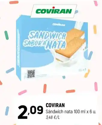 COVIRAN Sándwich nata