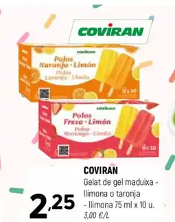 Coviran COVIRAN Gelat de gel maduixa - llimona o taronja oferta