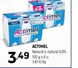 Coviran ACTIMEL Natural o natural 0,0% oferta