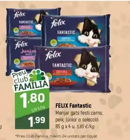 Coviran FELIX Fantastic Menjar gats festí carns, peix, júnior o selecció oferta