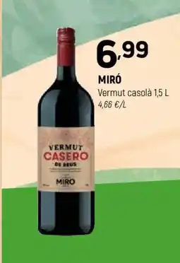 Coviran MIRÓ Vermut casolà oferta