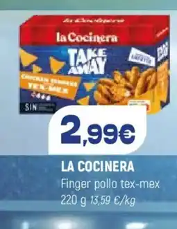 Coviran LA COCINERA Finger pollo tex-mex oferta
