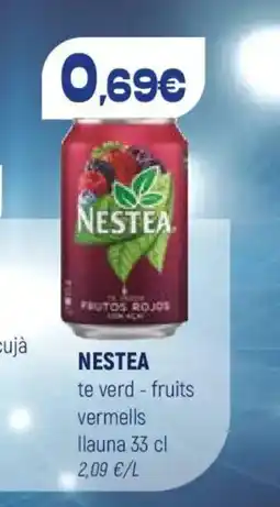 Coviran NESTEA te verd - fruits vermells llauna oferta