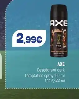 Coviran AXE Desodorant dark temptation spray oferta