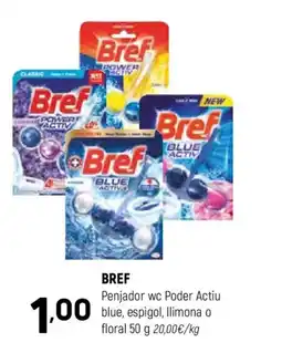 Coviran BREF Penjador wc Poder Actiu blue, espigol, llimona o floral oferta