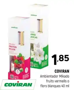Coviran COVIRAN Ambientador Mikado fruits vermells o flors blanques oferta