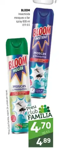 Coviran BLOOM Insecticida mosques o llar spray oferta