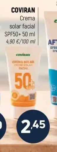 Coviran COVIRAN Crema solar facial oferta