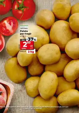 Dia Patata per fregir oferta