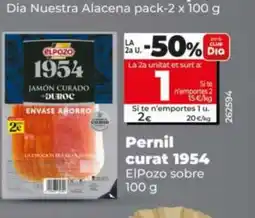 Dia ELPOZO Pernil curat 1954 oferta