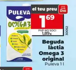 Dia PULEVA Beguda làctia Omega 3 original oferta