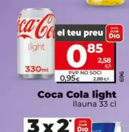 Dia COCA COLA light oferta