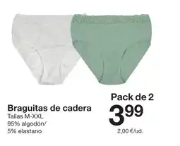 Zeeman Braguitas de cadera oferta