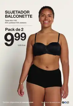 Zeeman Sujetador balconette oferta