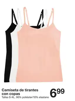 Zeeman Camiseta de tirantes con copas oferta