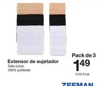 Zeeman Extensor de sujetador oferta