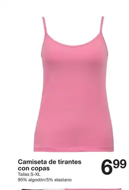 Zeeman Camiseta de tirantes con copas oferta