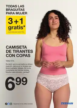 Zeeman Camiseta de tirantes con copas oferta