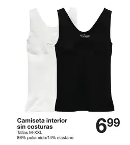 Zeeman Camiseta interior sin costuras oferta
