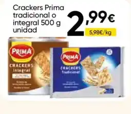 Cash FROIZ PRIMA Crackers tradicional o integral oferta