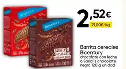 Cash FROIZ BICENTURY Barrita cereales oferta