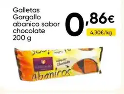Cash FROIZ Galletas Gargallo abanico sabor chocolate oferta