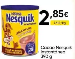 Cash FROIZ NESQUIK Cacao instantáneo oferta