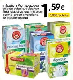 Cash FROIZ POMPADOUR Infusión oferta