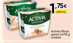 Cash FROIZ ACTIVIA fibras gama oferta
