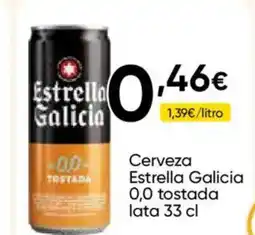 Cash FROIZ ESTRELLA GALICIA Cerveza 0,0 tostada lata oferta