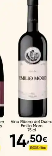 Cash FROIZ EMILIO MORO Vino Ribera del Duero oferta