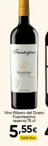 Cash FROIZ FUENTESPINA Vino Ribera del Duero reserva oferta