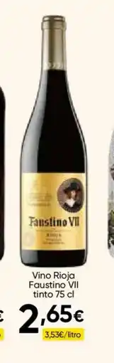Cash FROIZ FAUSTINO VII Vino Rioja tinto oferta