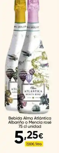 Cash FROIZ Bebida Alma Atlántica Albariño o Mencía rosé oferta